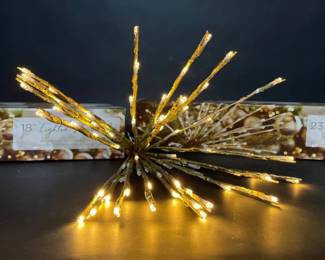 Starburst hanging light fixtures