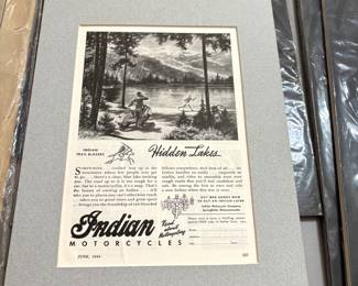Indian Motorcycles, Hidden Lakes, Newspaper