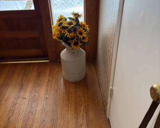 Milk Can with flowers