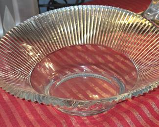 Large Crystal Bowl
