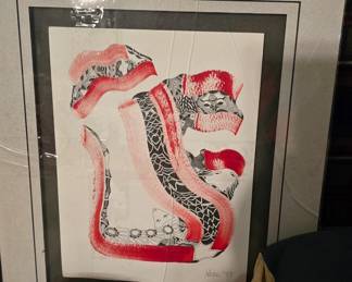 Neel 1993 Watercolor Painting