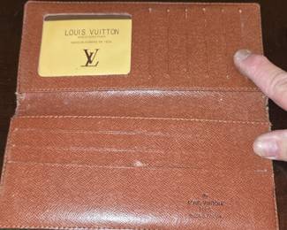 Inside Checkbook Cover