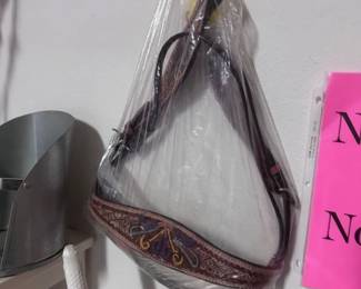 Leather Hand- painted Bridle 