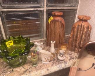 Collection of small Pitchers