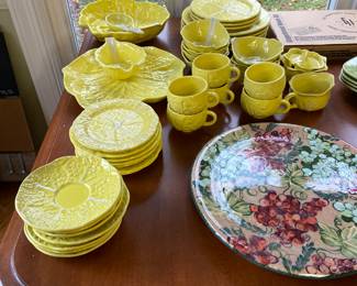 Vintage secla yellow cabbage