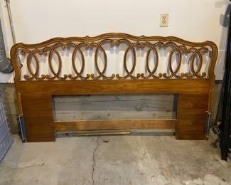 King size headboard French country
