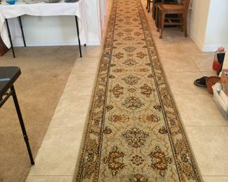 Super long hall rug