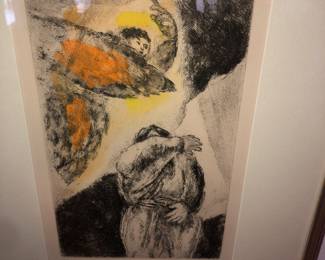 Marc Chagall Vision of Elijah #47/100
