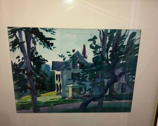 Joseph O’Sickey watercolor 