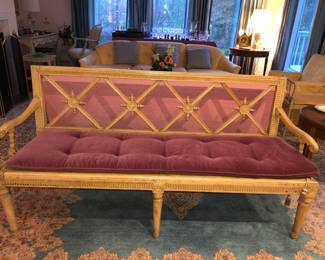 Fine Antique sofa or bench ca. 1800-1840
