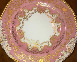 Set of 12 Tiffany & Co. Coalport dinner plates