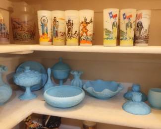 Fenton Glass.  Most pieces $50 each