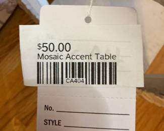 Mosaic Accent Table
