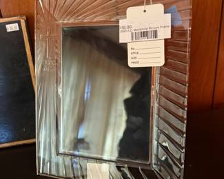 2000 A.D Waterford Picture Frame 