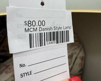 MCM Danish Style Lamp