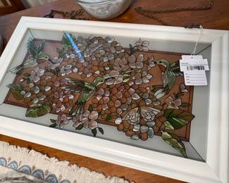 Stained Glass Hummingbird 