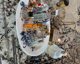 Perfume and jewelry