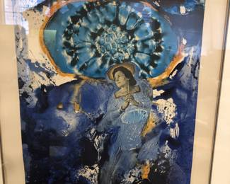 Salvador Dali, “Ultra-Surrealistic Corpuscular Galutska” signed & limited