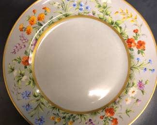 Tiffany & Company Private Stock by Le Tallec France Cirque Chinois pattern. Set of 12 small dinner plates, or large luncheon plates.!