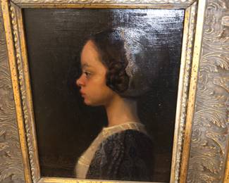 A large oil painting by Ukrainian artist Svetlana Tartakovska. Svetlana was born in Ukraine, but lives and works in the Netherlands. “She graduated at the Klassieke Academie voor Beeldende Kunst (Classical Academy for Visual Arts) in Groningen. She also studied at The Art Academy in Florence and attented workshops at Sam Drukker. Svetlana is a painter of people ‘pur sang’ with a psychological depth. Her paintings are society-inspired and are about the fragileness of the human being”.