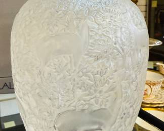Lalique vase