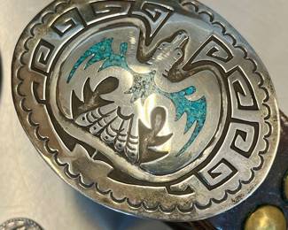 Sterling silver buckle