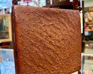 Ostrich wallybag of Paris.