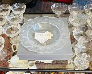 Lalique & Waterford glass 