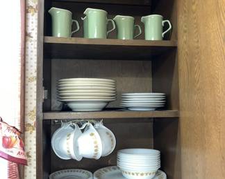 Corelle - Golden butterfly pattern