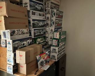 HESS trucks - in boxes