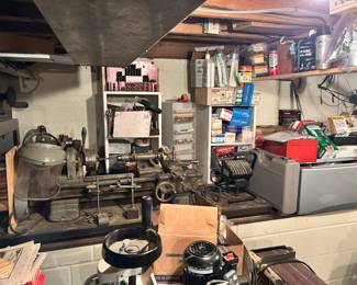 Massive garage/basement items - tools, etc.