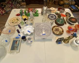 Vintage dishes and Wexford 