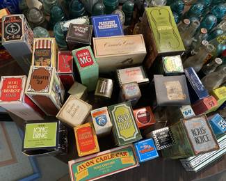 Avon bottles from the 1970's