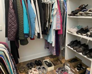 Ladies shoes and clothes