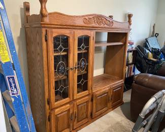 Oak Entertainment Center