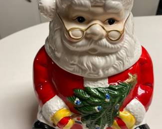 Vintage Santa cookie jar
