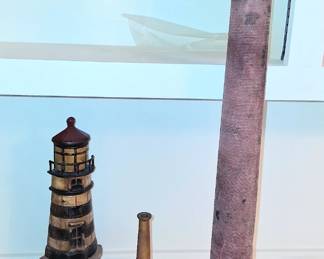 Antique firehouse nozzles