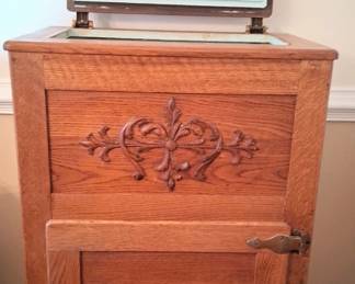 Antique ice box