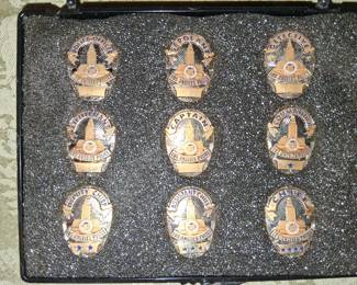 LA mini police badges