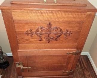 Antique icebox