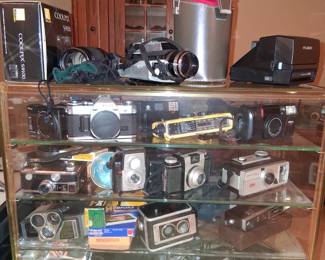 Vintage cameras 
