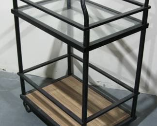 Rolling Metal Utility Cart