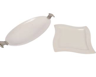 A Two-Piece Villeroy & Boch NewWave Serving Set