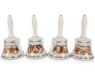 A Set of Four Hammersley 'Sounds of Liberty' Bicentennial Bells