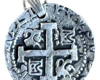 Silver Coin Pendant