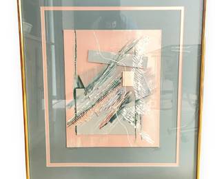 WILLIAM SCHWEDLER, 'Snap Judgment', Mixed Media Abstract