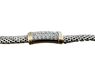 925 and 14k Bracelet