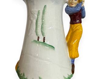 A Burleigh Ware 'Golfer' Ironstone Jug