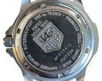 TAG Heuer 4000 Series Professional WF1111-0 Quartz Stainless Steel Watch