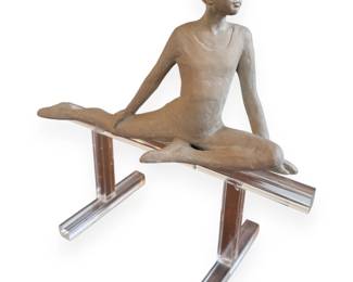 Vintage 1979 Austin Productions Gymnast Sculpture